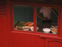 Houseboat galley. Lunch is (almost) served.